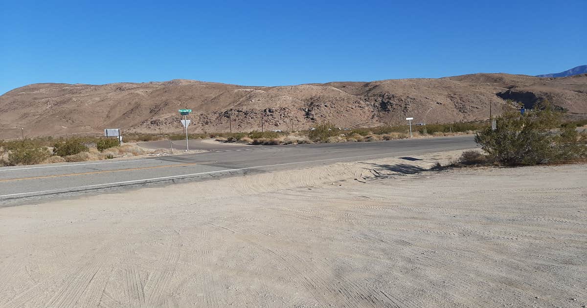 Pegleg Smith Camping — Anza-Borrego Desert State Park
