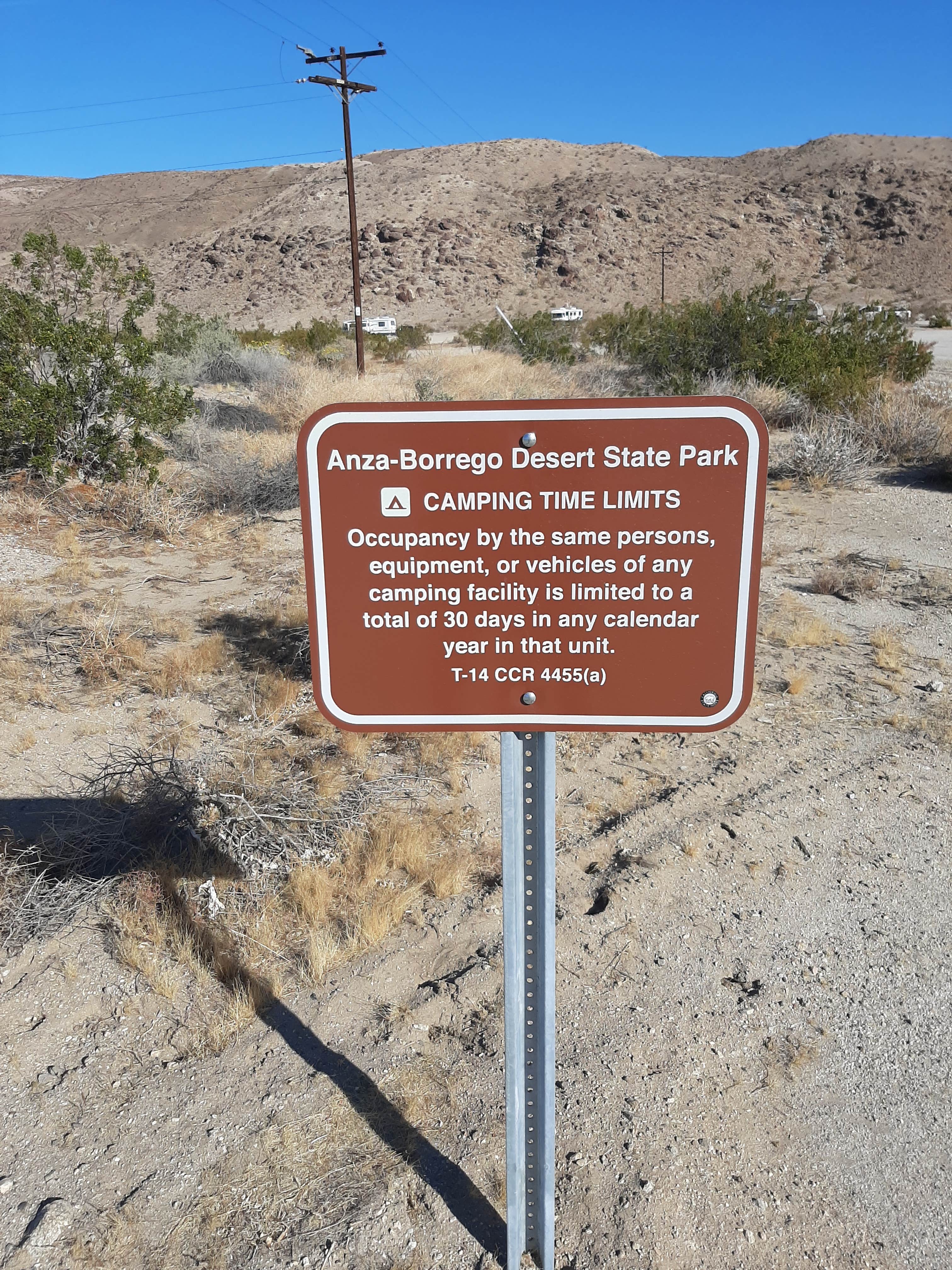 Camper submitted image from Anza-Borrego Desert State Park (Peg Leg Smith) - 4