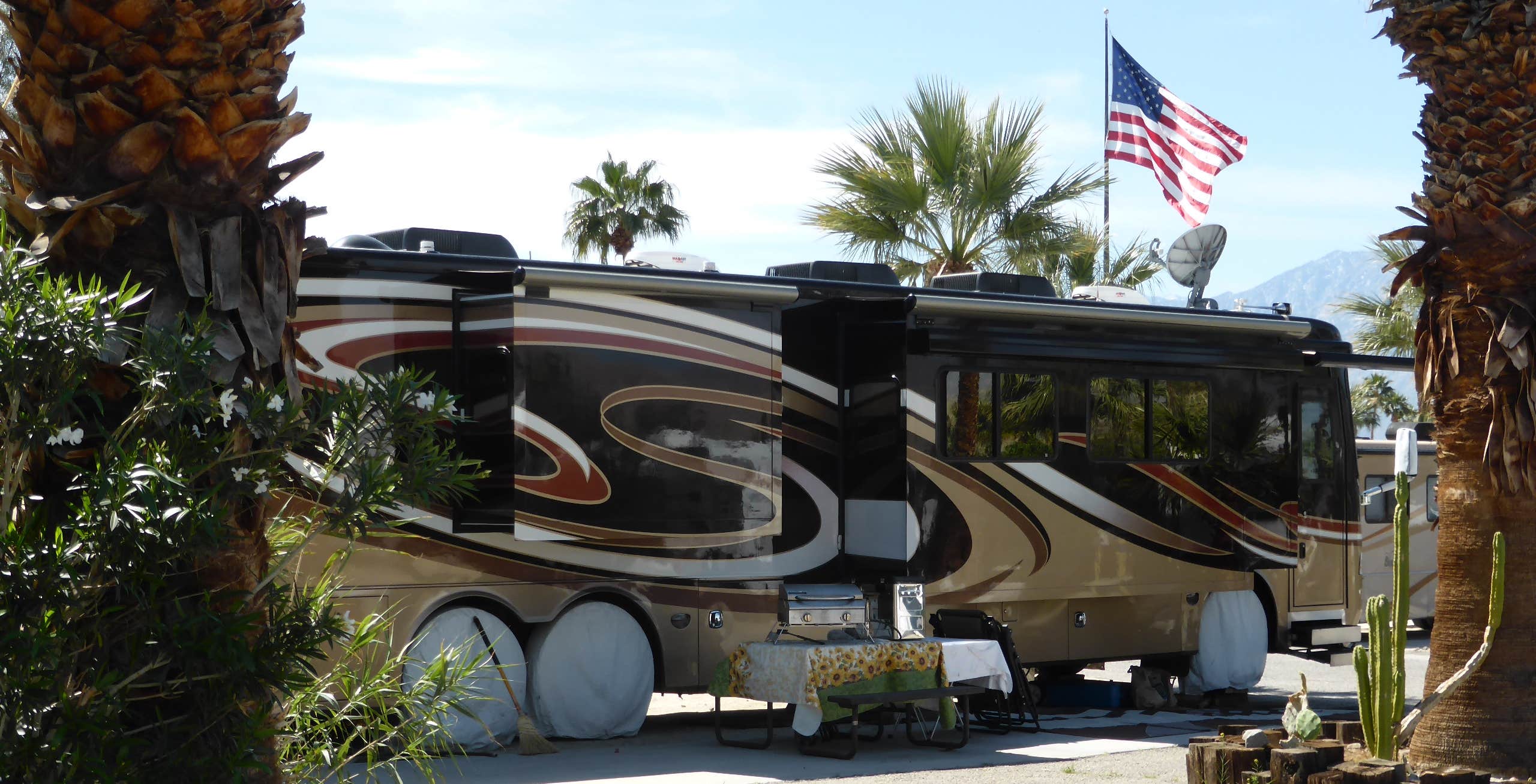 Sam's's photo of rv camping at Sam's Family Spa RV Resort & Motel near Joshua Tree National Park