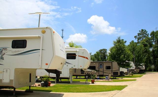 Woodland Lakes RV Park R.'s photo of rv camping at Forest Retreat RV Park near Shepherd, TX