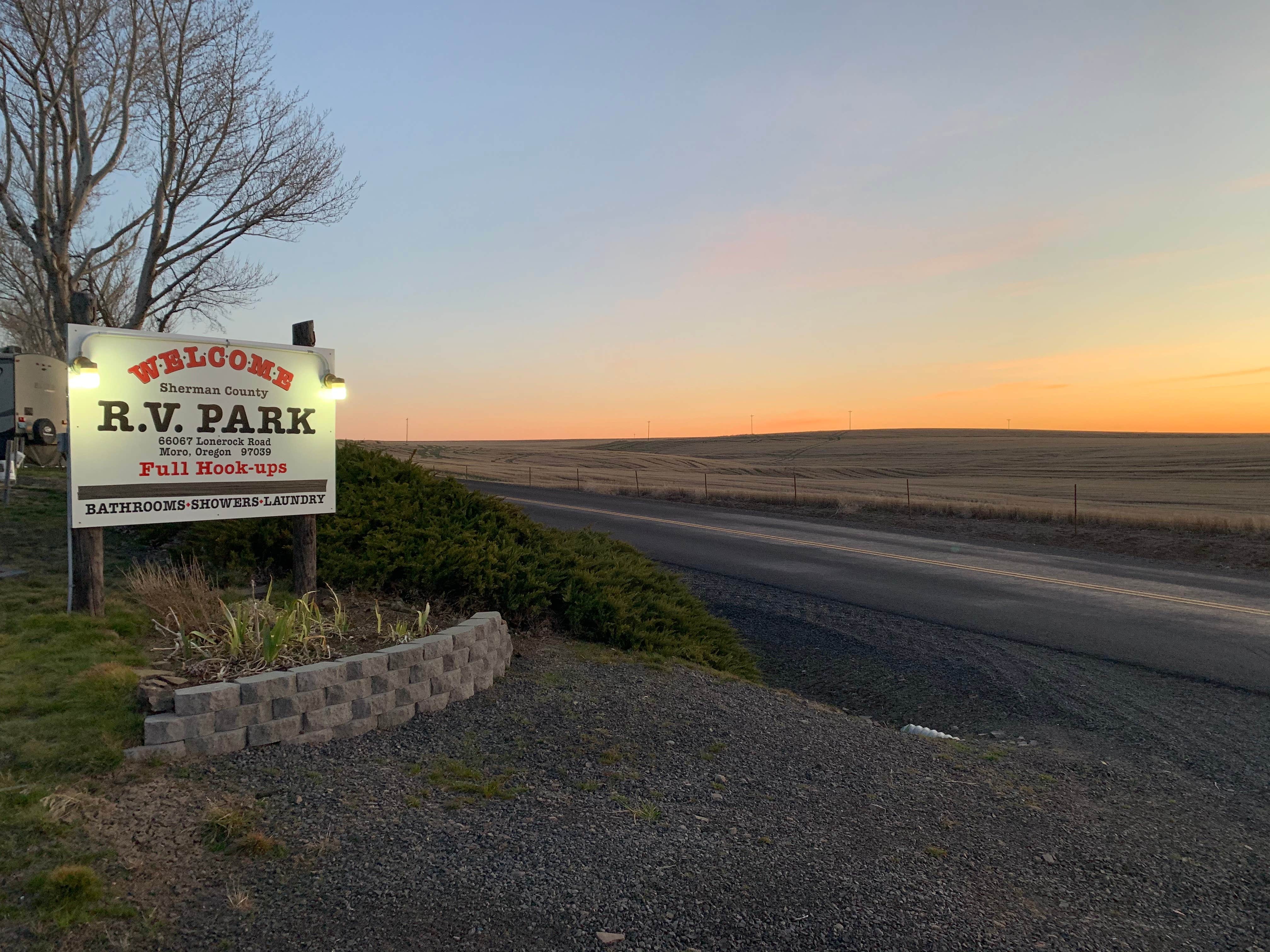 Sherman County RV Park Moro, OR