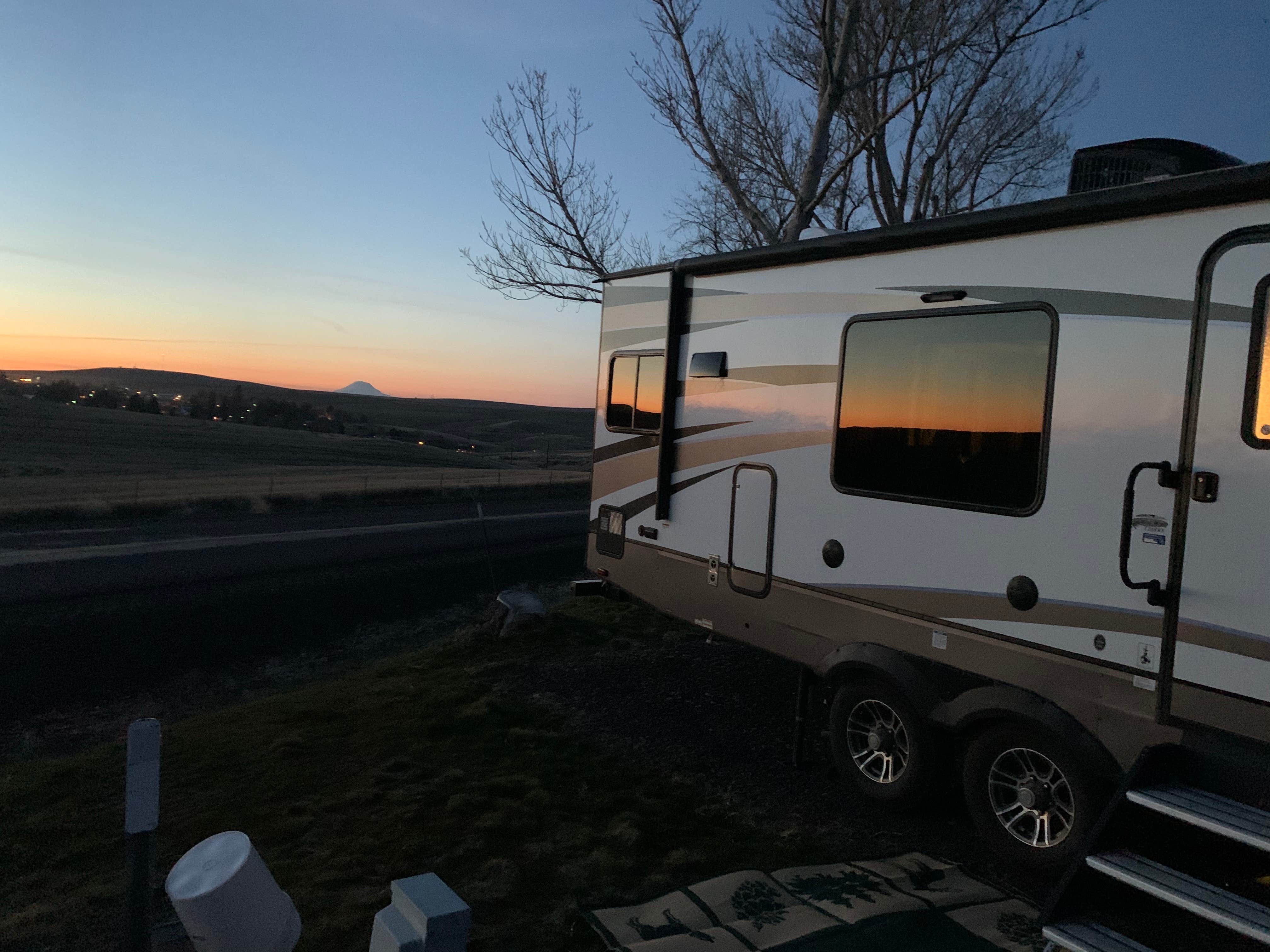 Tim T.'s photo of rv camping at Sherman County RV Park near Goldendale, WA