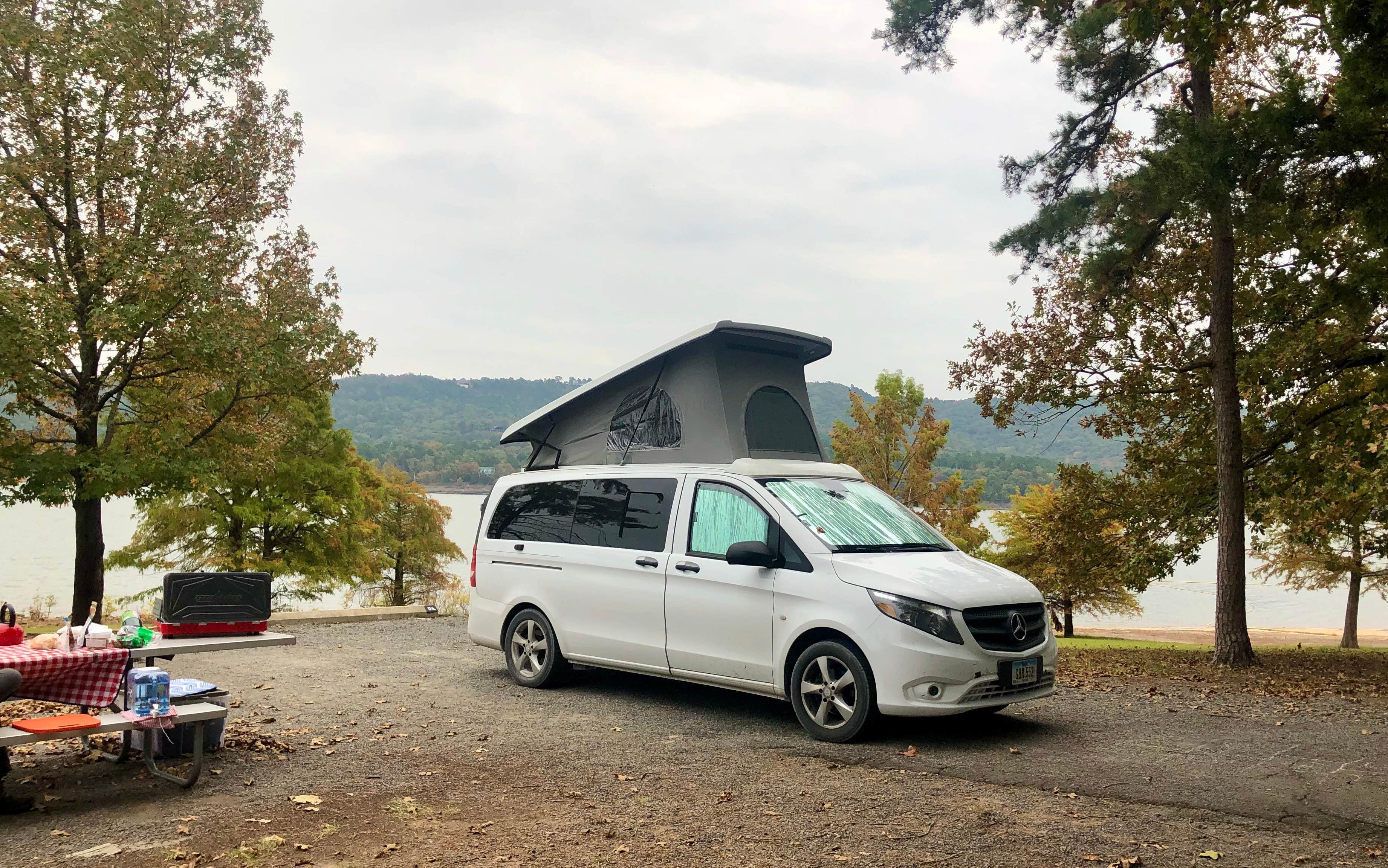 Lee D.'s photo of rv camping at COE Greers Ferry Lake Choctaw Recreation Area near Higden, AR