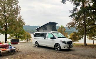 Lee D.'s photo of rv camping at COE Greers Ferry Lake Choctaw Recreation Area near Greers Ferry Lake
