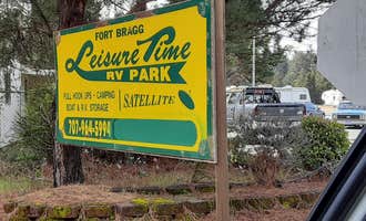 Camping near Hidden Pines RV Park & Campground: Leisure Time RV Park, Fort Bragg, California