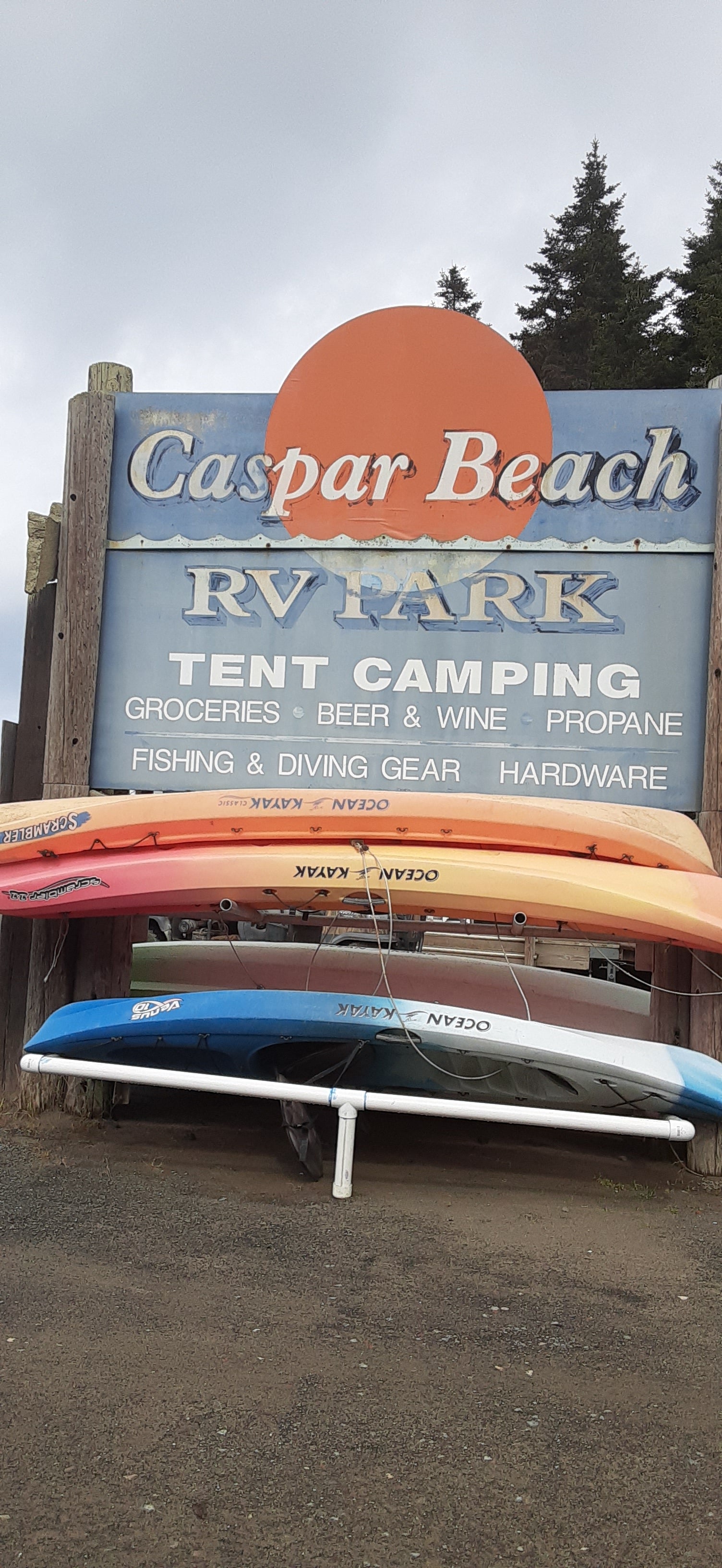 Camper submitted image from Caspar Beach RV Park & Campground - 1