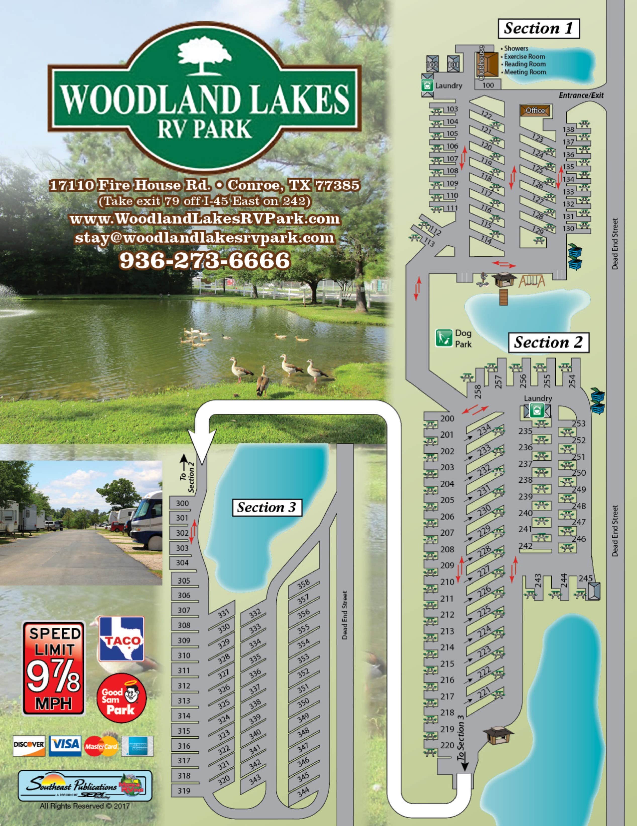 Camper submitted image from Woodland Lakes RV Park - 5