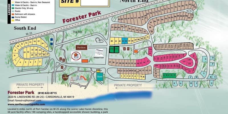 Camper submitted image from Forester Park Campground