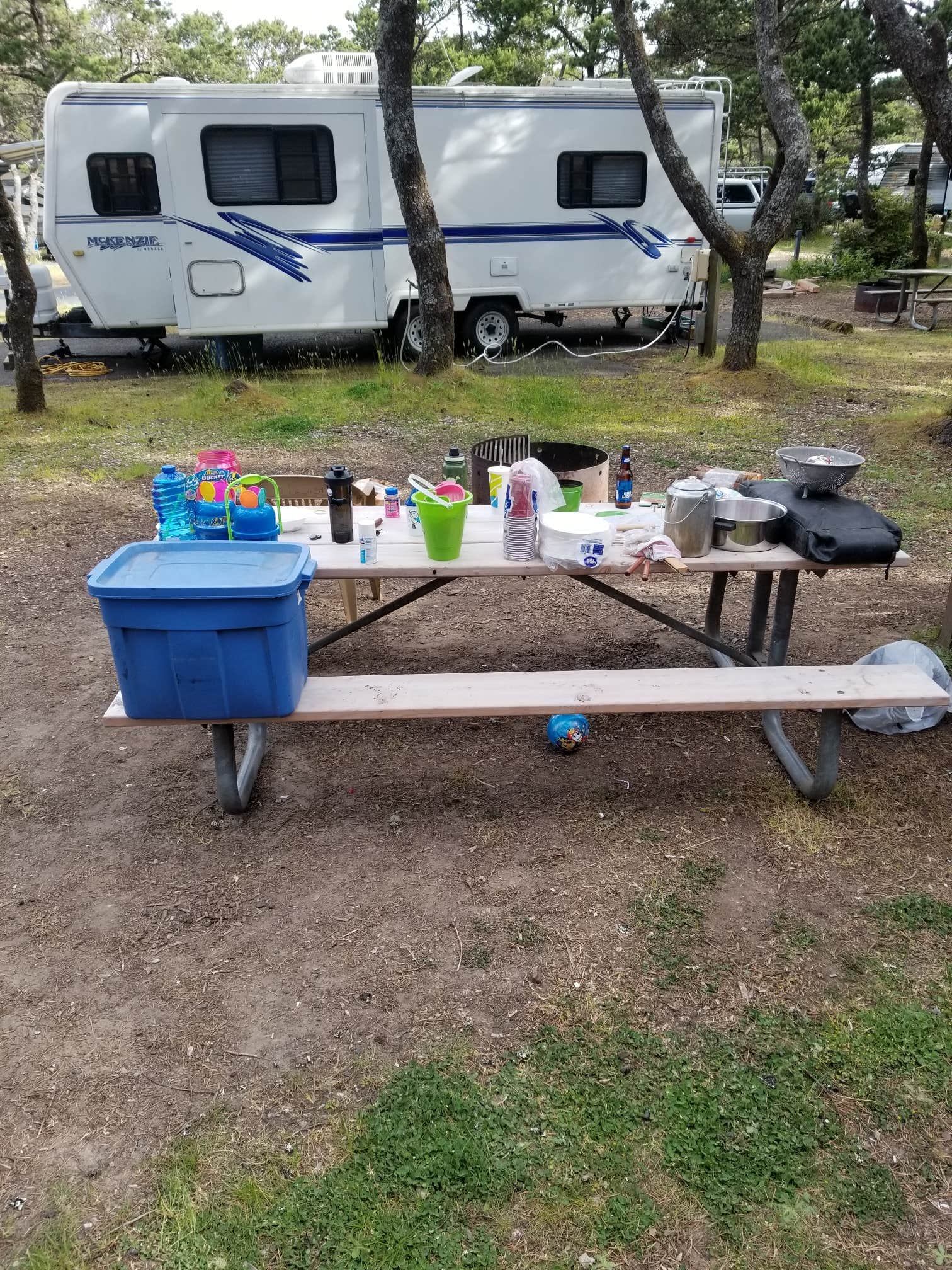 Tim W.'s photo of rv camping at South Beach State Park Campground near Agate Beach, OR