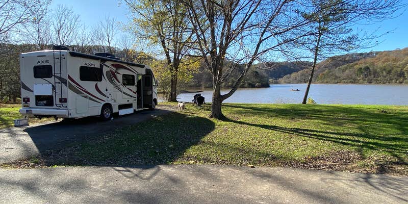Camper submitted image from Four Coves Campground — Beech Fork State Park