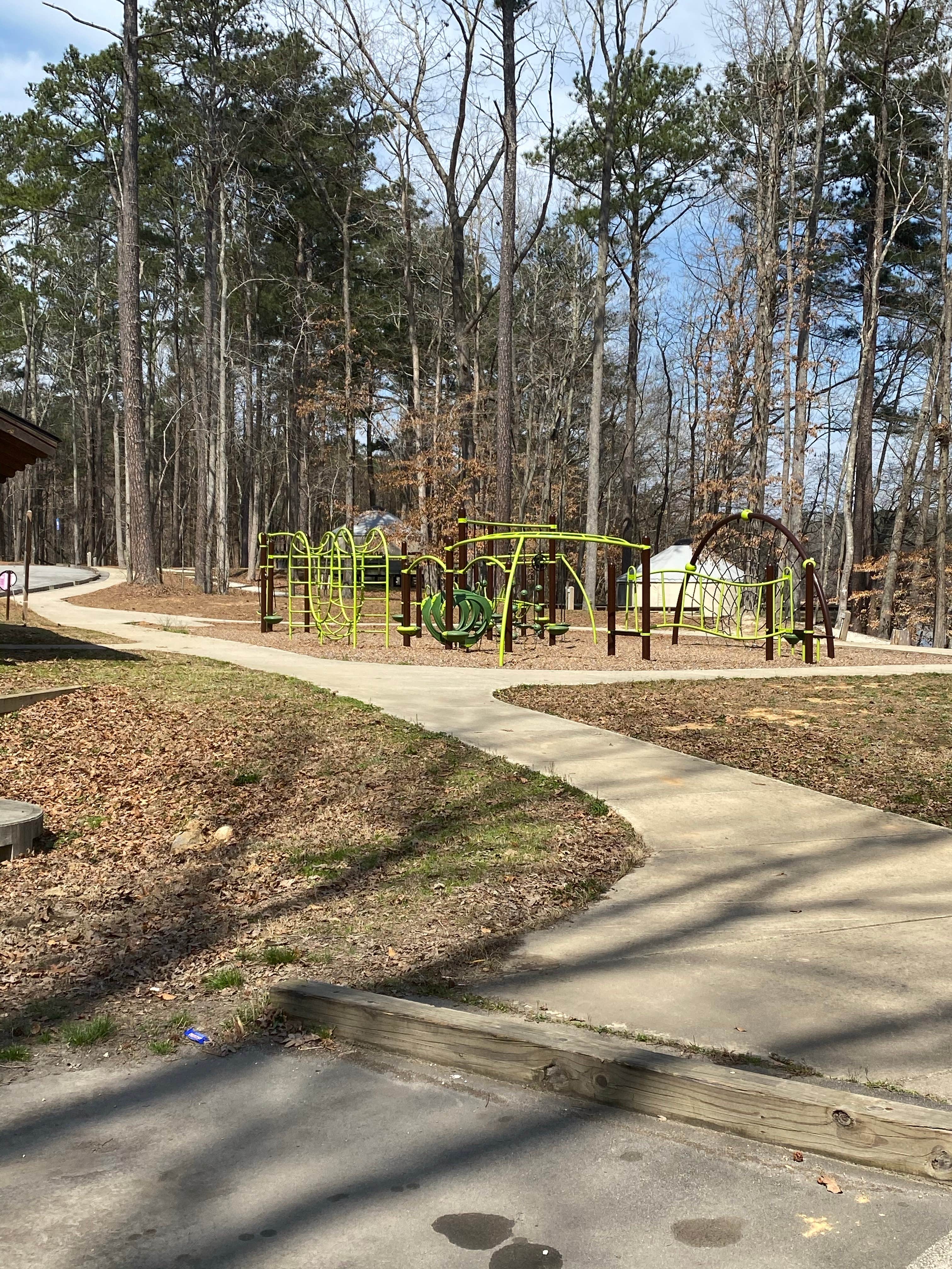 Brittney  C.'s photo of glamping accommodations at Sweetwater Creek State Park Campground near Woodstock, GA