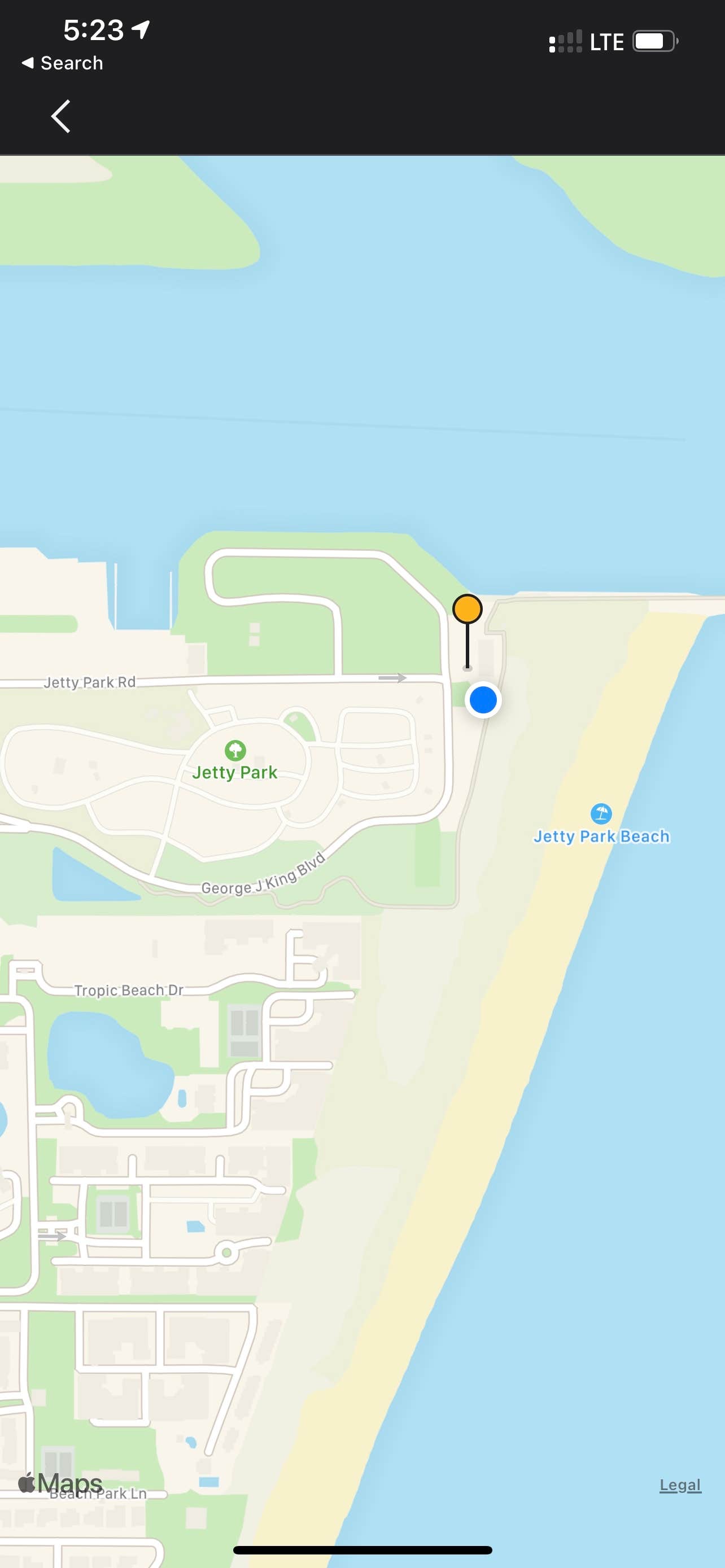 Camper-submitted photo at Jetty Park Canaveral Port Auth near Cape Canaveral, FL