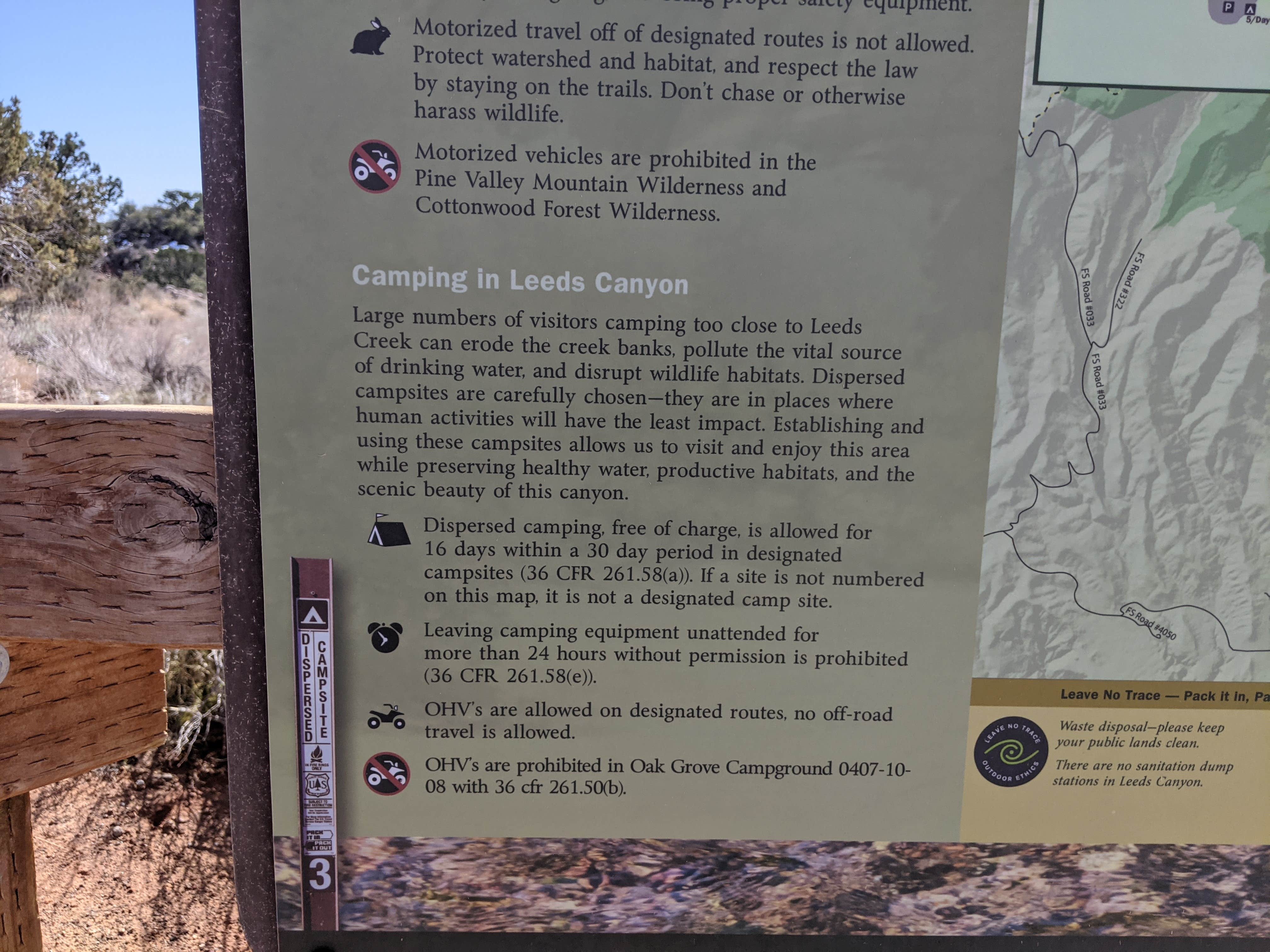 Camper-submitted photo at Leeds Canyon Dispersed #3 near Veyo, UT