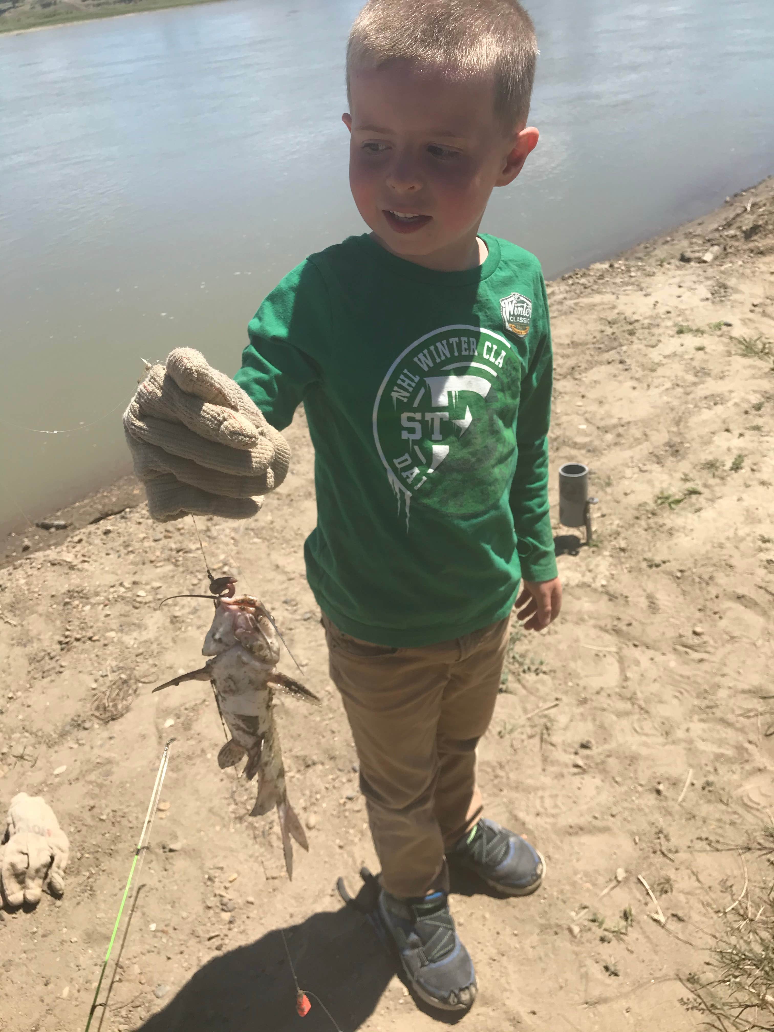 Camper-submitted photo at Snowden Bridge near Williston, ND