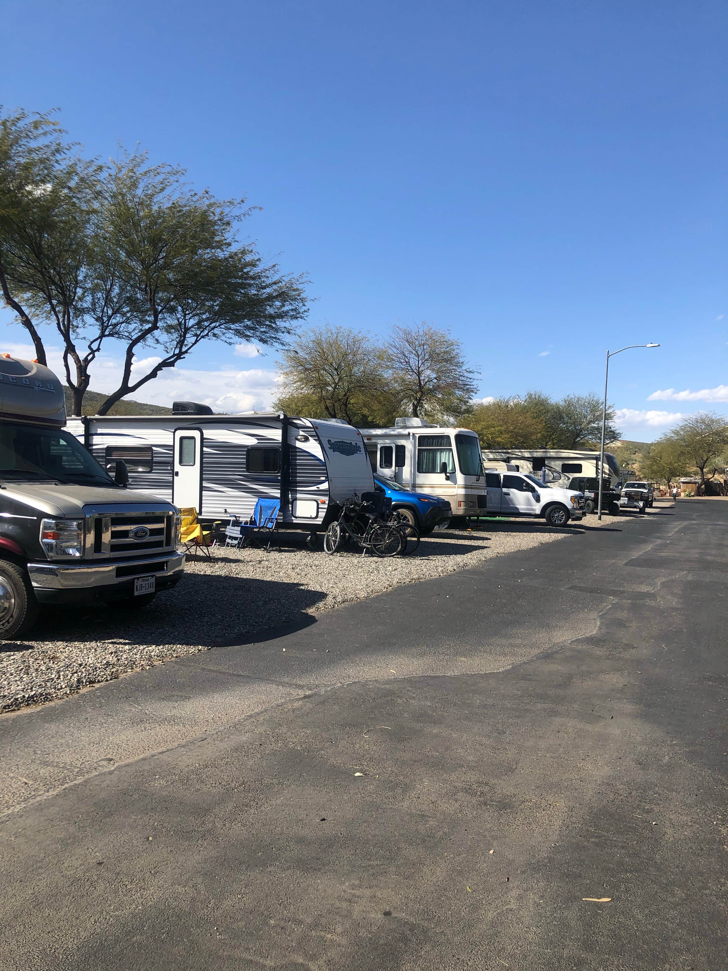 Lindsay K.'s photo of rv camping at Black Canyon Ranch RV Resort near Wittmann, AZ