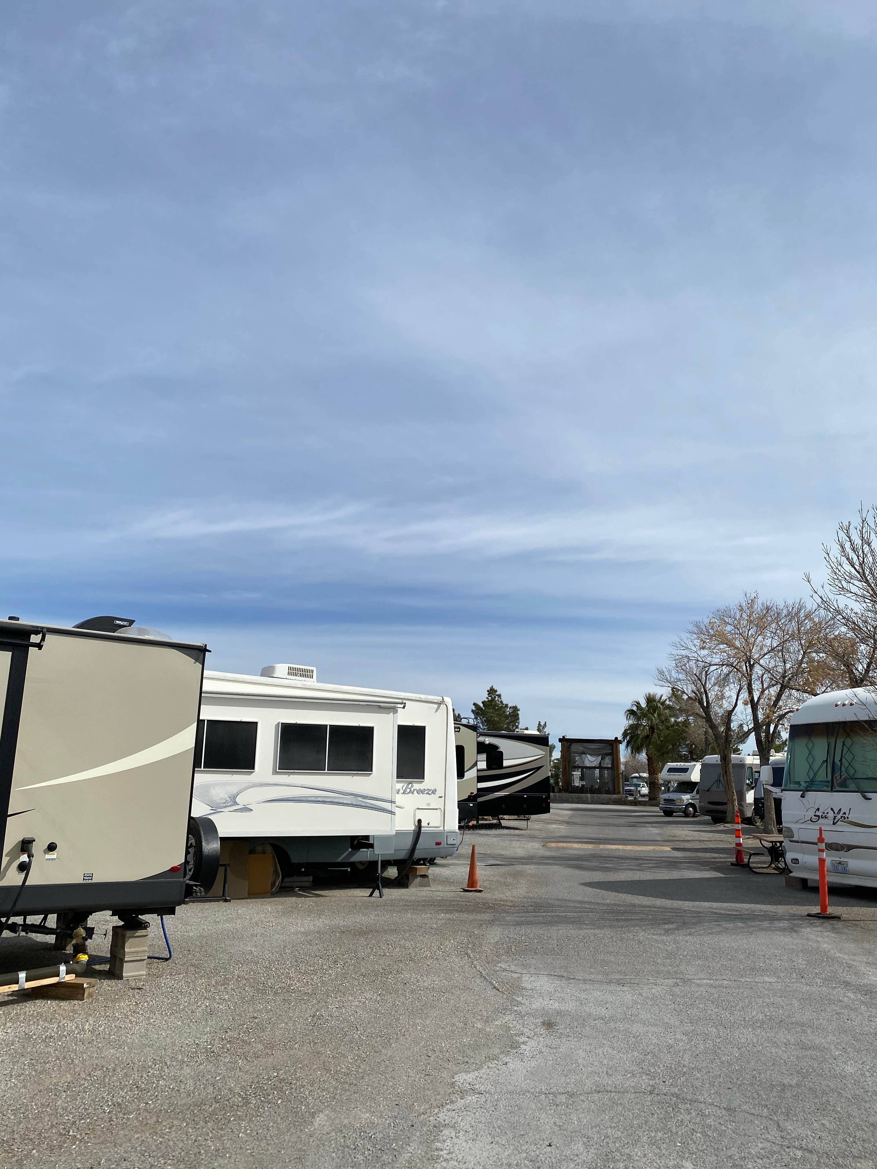 Brittney  C.'s photo of rv camping at Hitchin' Post RV Park near Nellis Air Force Base, NV