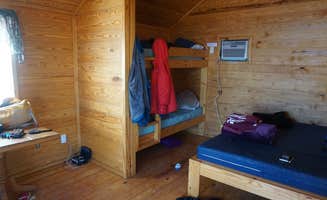Daniel B.'s photo of glamping accommodations at South Bay Campground — Horsetooth Reservoir near Masonville, CO