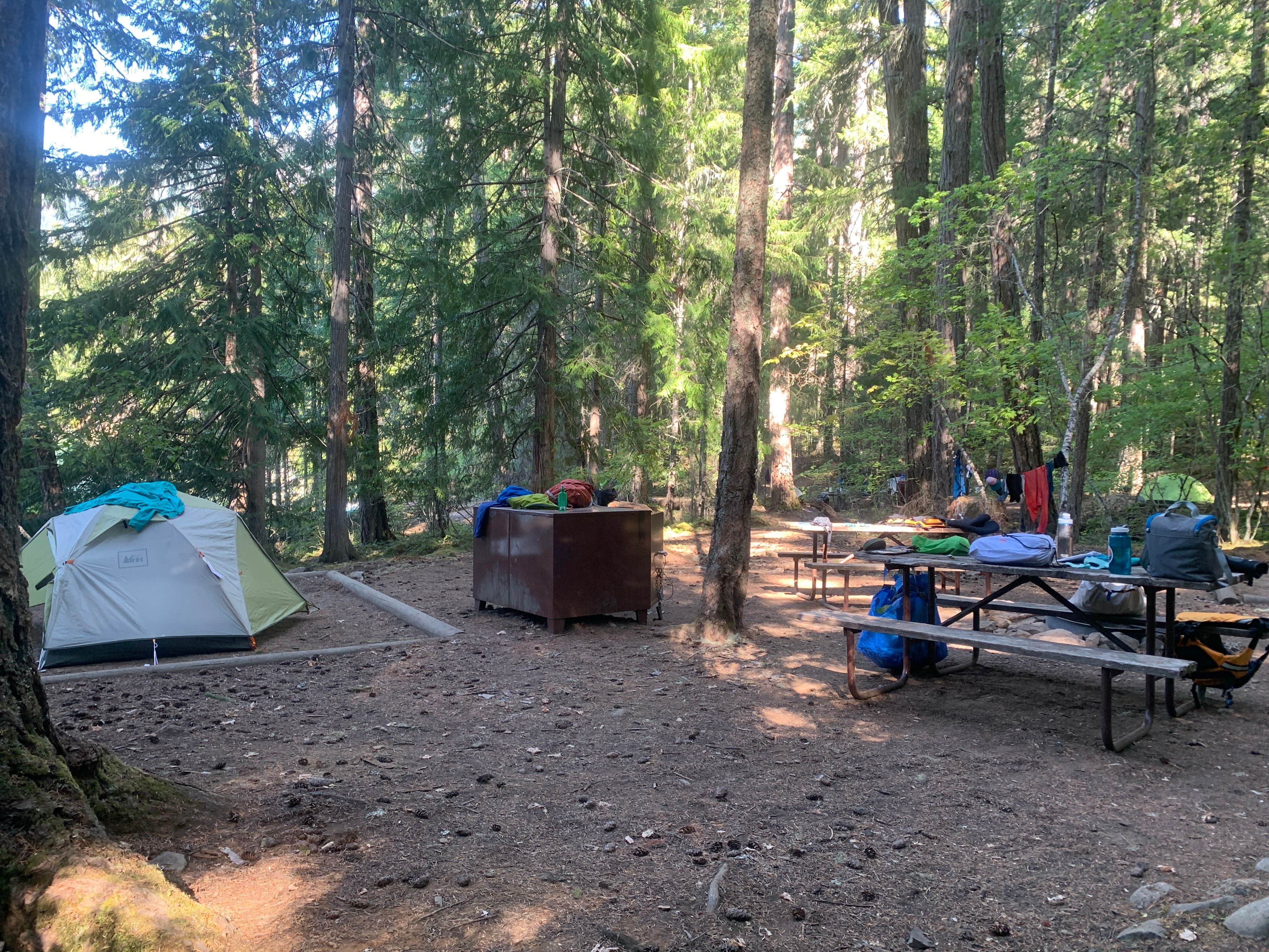 Emma A.'s photo of tent camping at McMillan — Ross Lake National Recreation Area near Lake Chelan National Recreation Area
