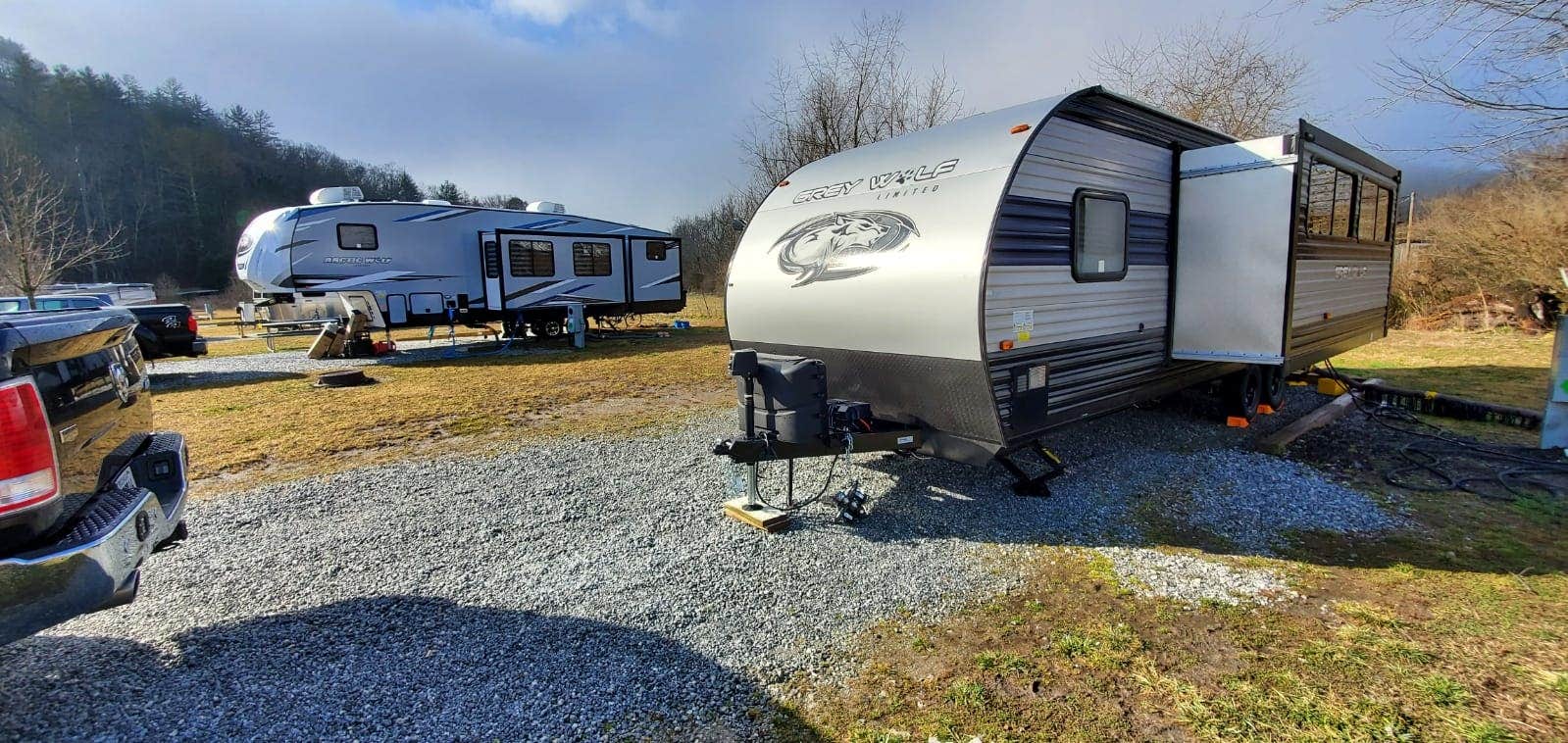 Nicole-Marie B.'s photo of rv camping at Willow Valley RV Resort near Helen, GA