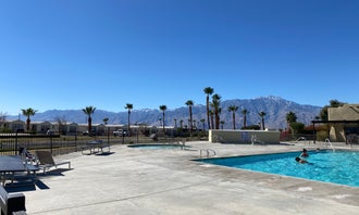Camping near Canon Modern: Catalina Spa and RV Resort, Desert Hot Springs, California
