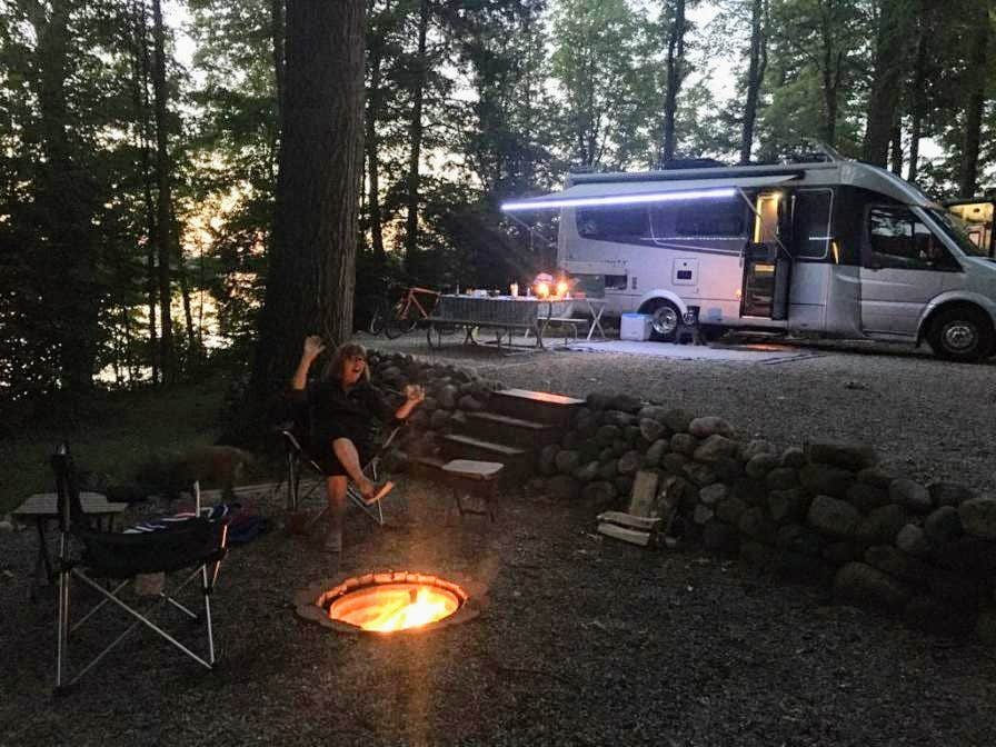 Camper-submitted photo at Holiday Park Campground near Maple City, MI