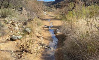 Camping near Cow Creek Road Dispersed: Badger Springs, Cordes Junction, Arizona