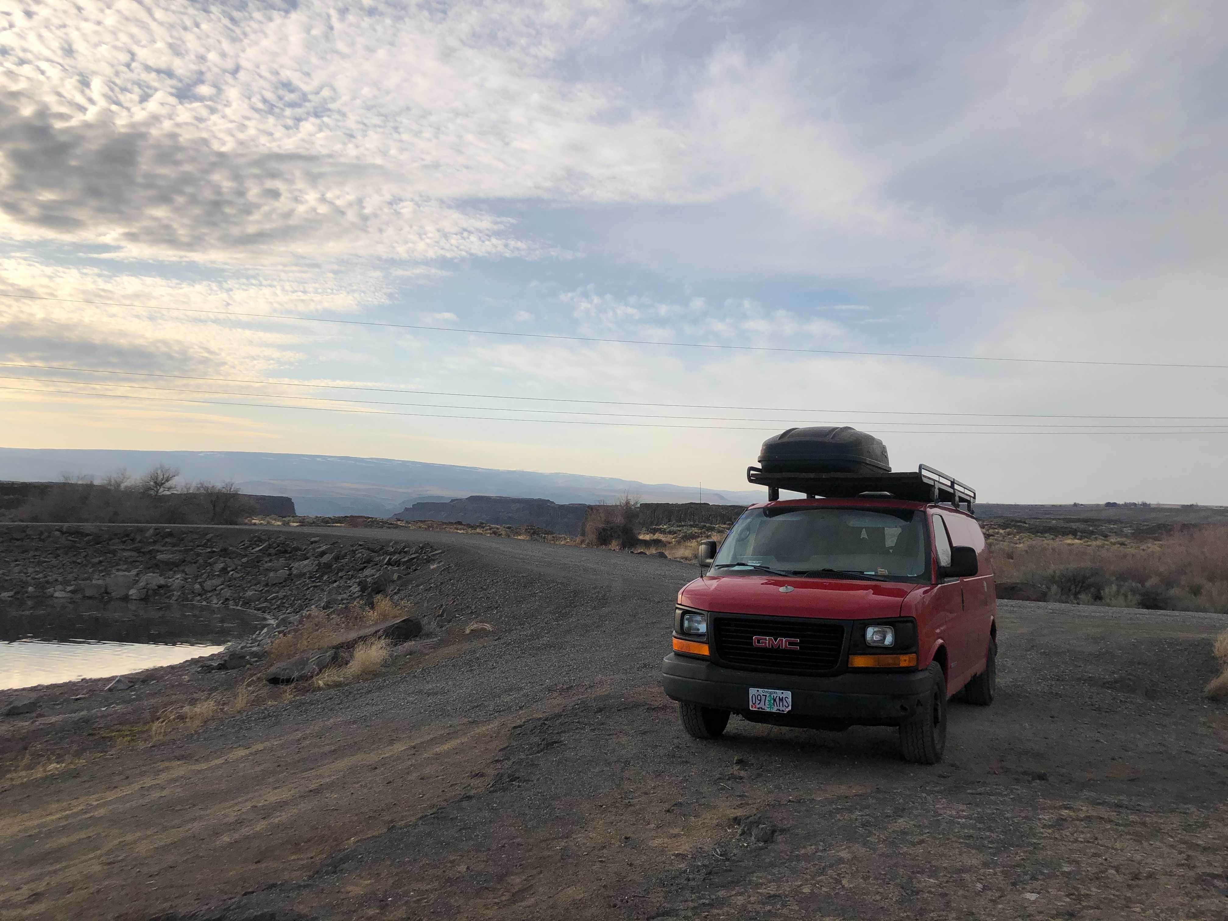 Camper-submitted photo at Burke Lake South near Quincy, WA