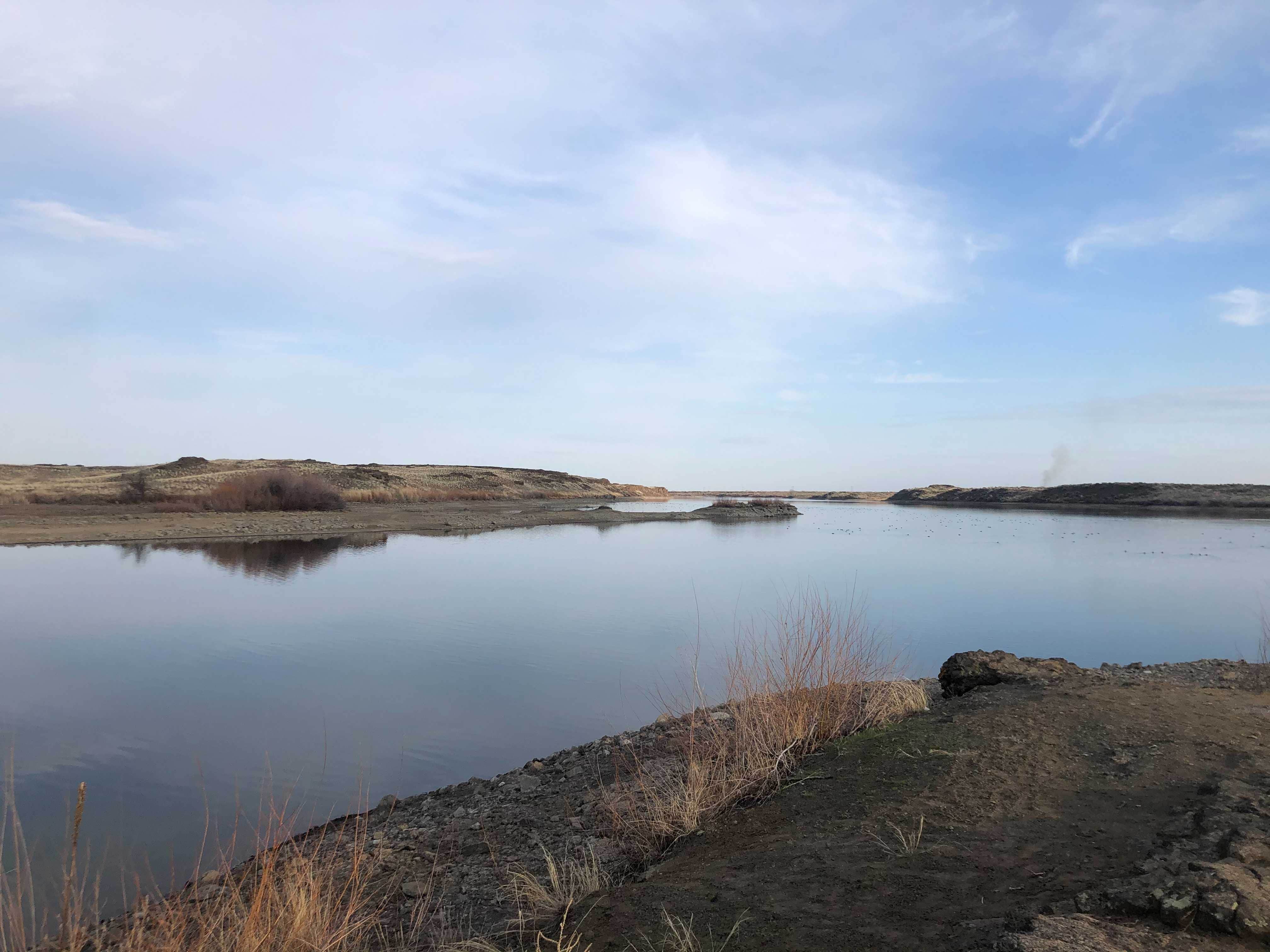Camper-submitted photo at Burke Lake South near Quincy, WA