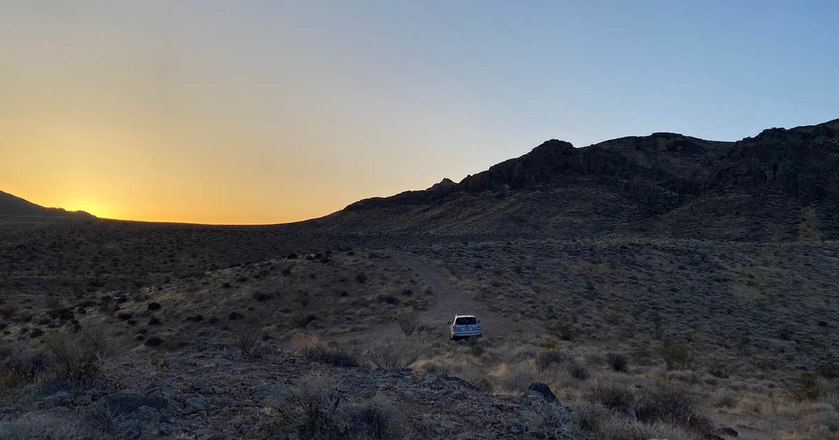 BLM dispersed camping west of Valley of Fire