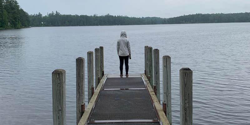 Camper submitted image from Perch Lake State Forest Campground