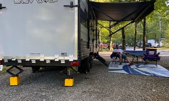 Camping near Paradise Lake Family Campground: Lynchburg / Blue Ridge Parkway KOA, Big Island, Virginia