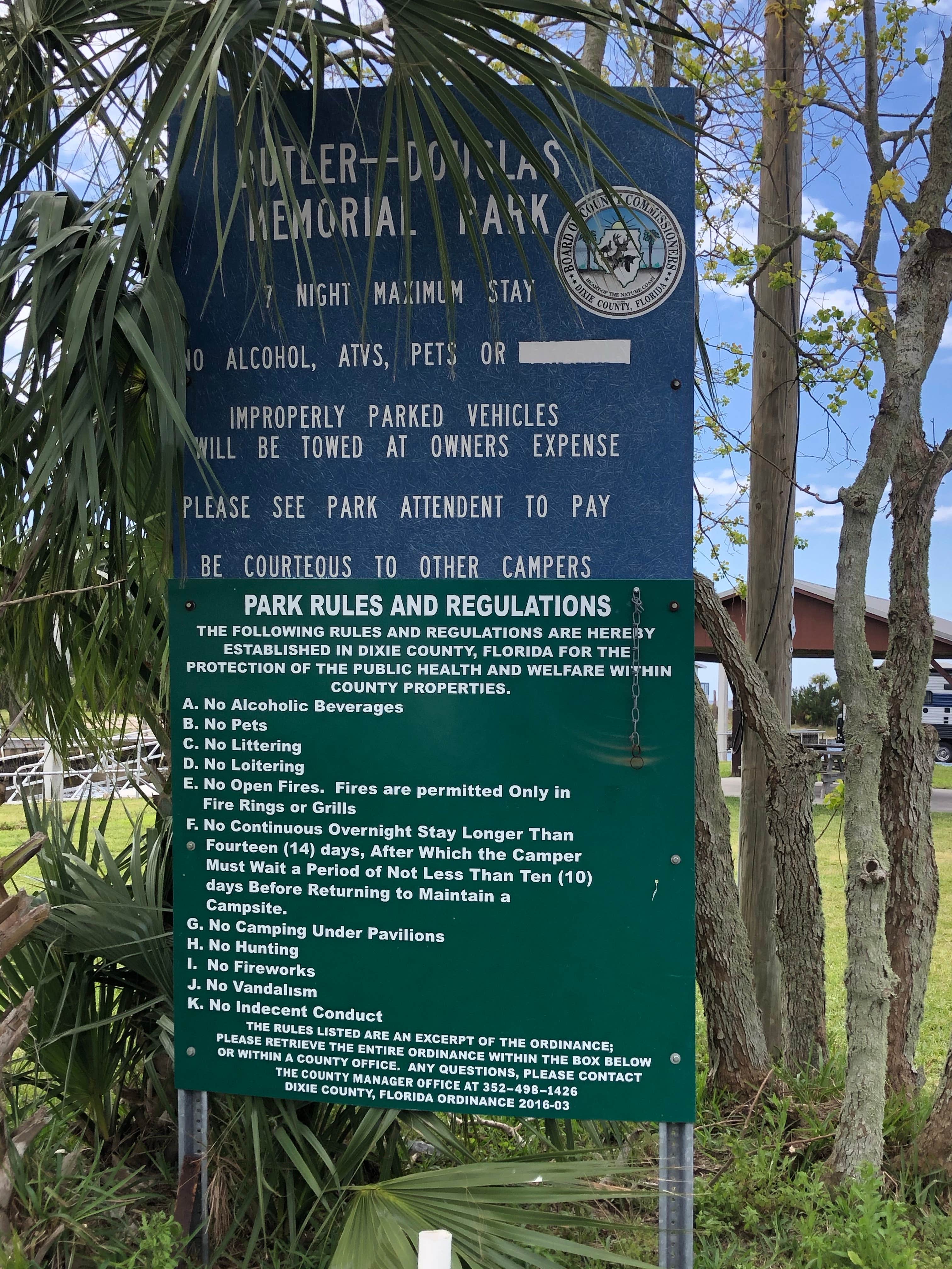 Camper-submitted photo at Horseshoe Beach Park near Steinhatchee, FL