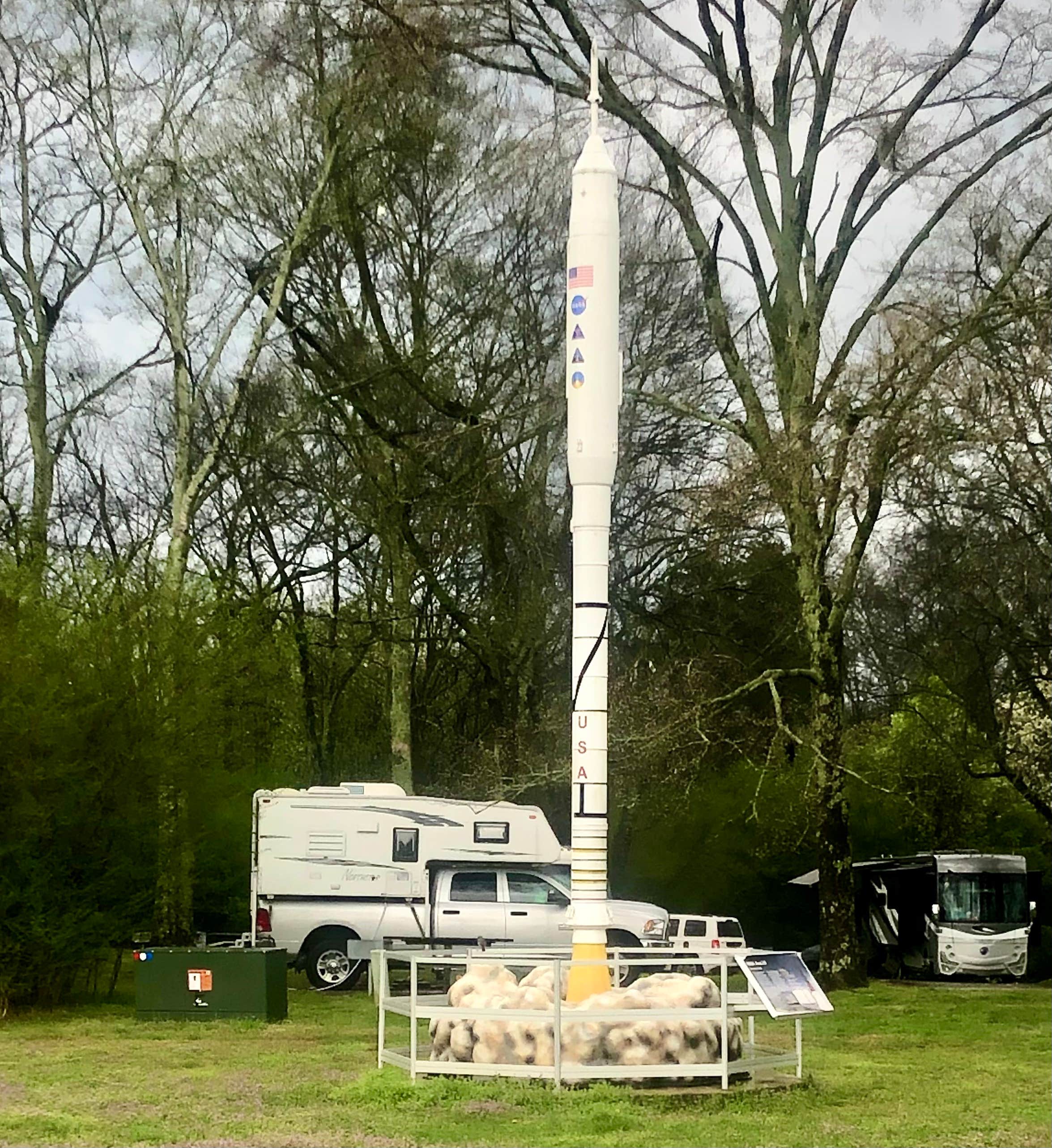 Camper submitted image from U.S. Space & Rocket Center RV Park - 1