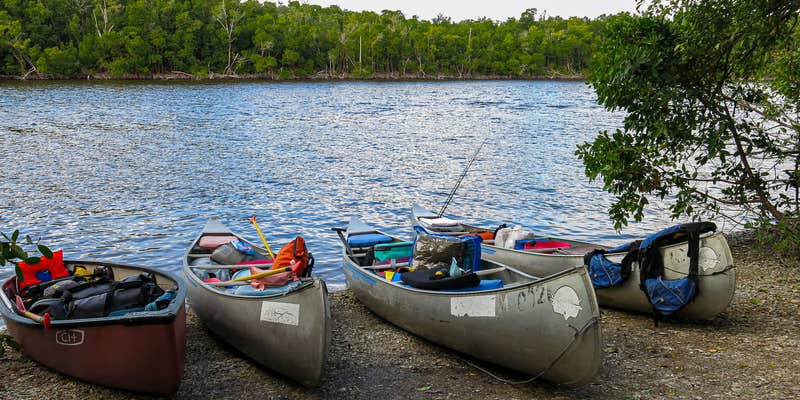Camper submitted image from Lopez River Wilderness Campground — Everglades National Park