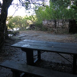 The western side of the Lopez River Campsite