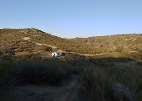 Los Padres National Forest dispersed camping
