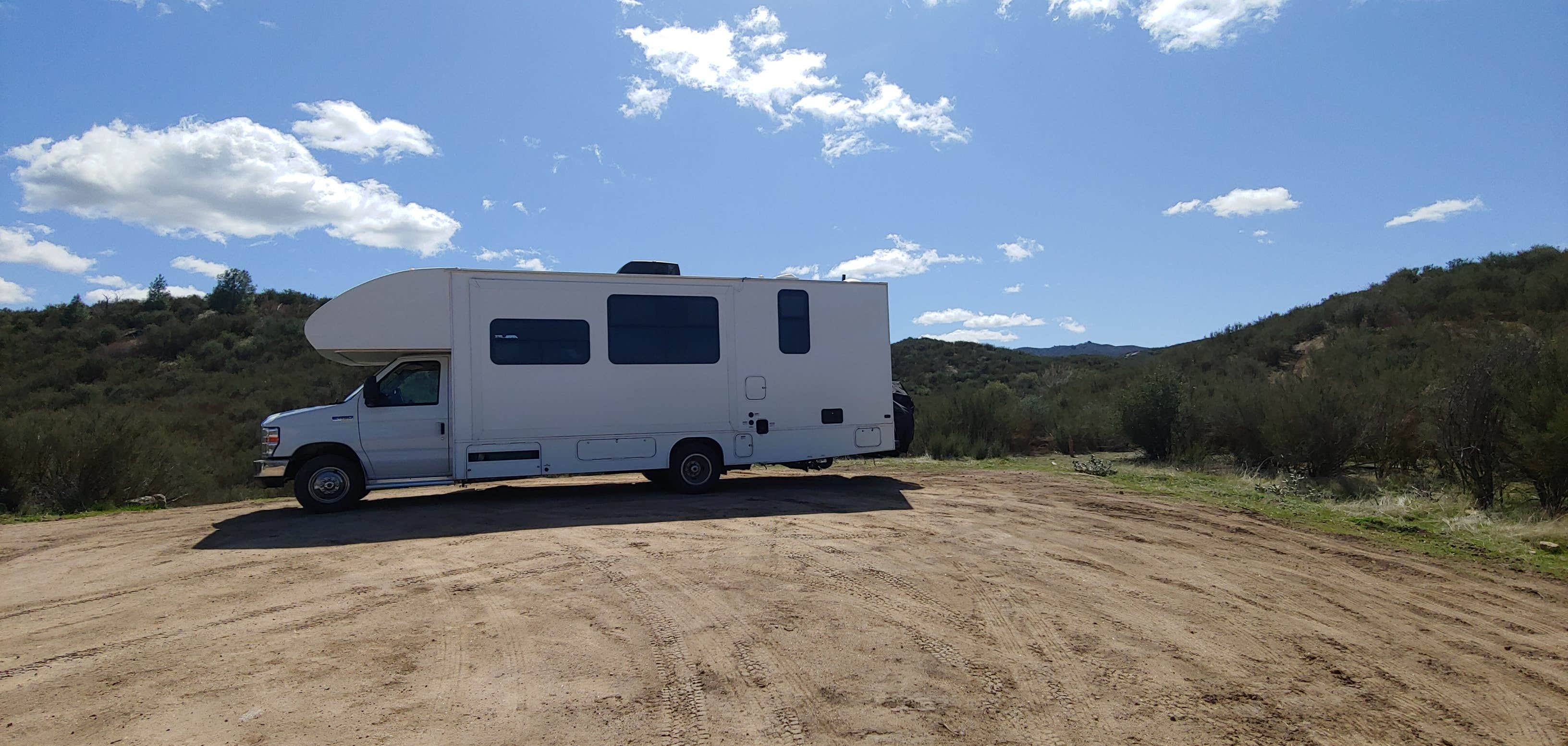 Camper-submitted photo at Los Padres National Forest dispersed camping near Carrizo Plain National Monument