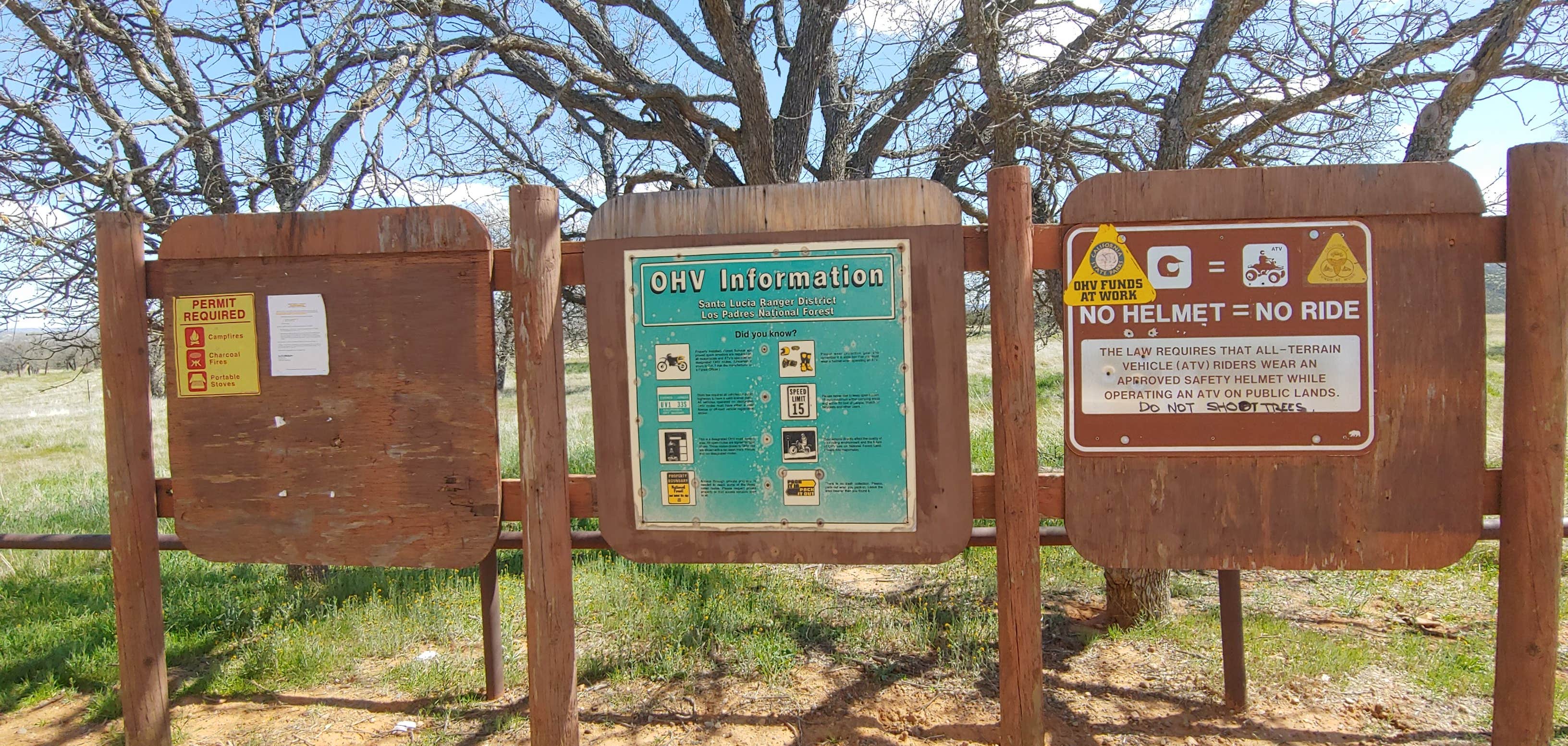 Camper-submitted photo at Los Padres National Forest dispersed camping near Carrizo Plain National Monument