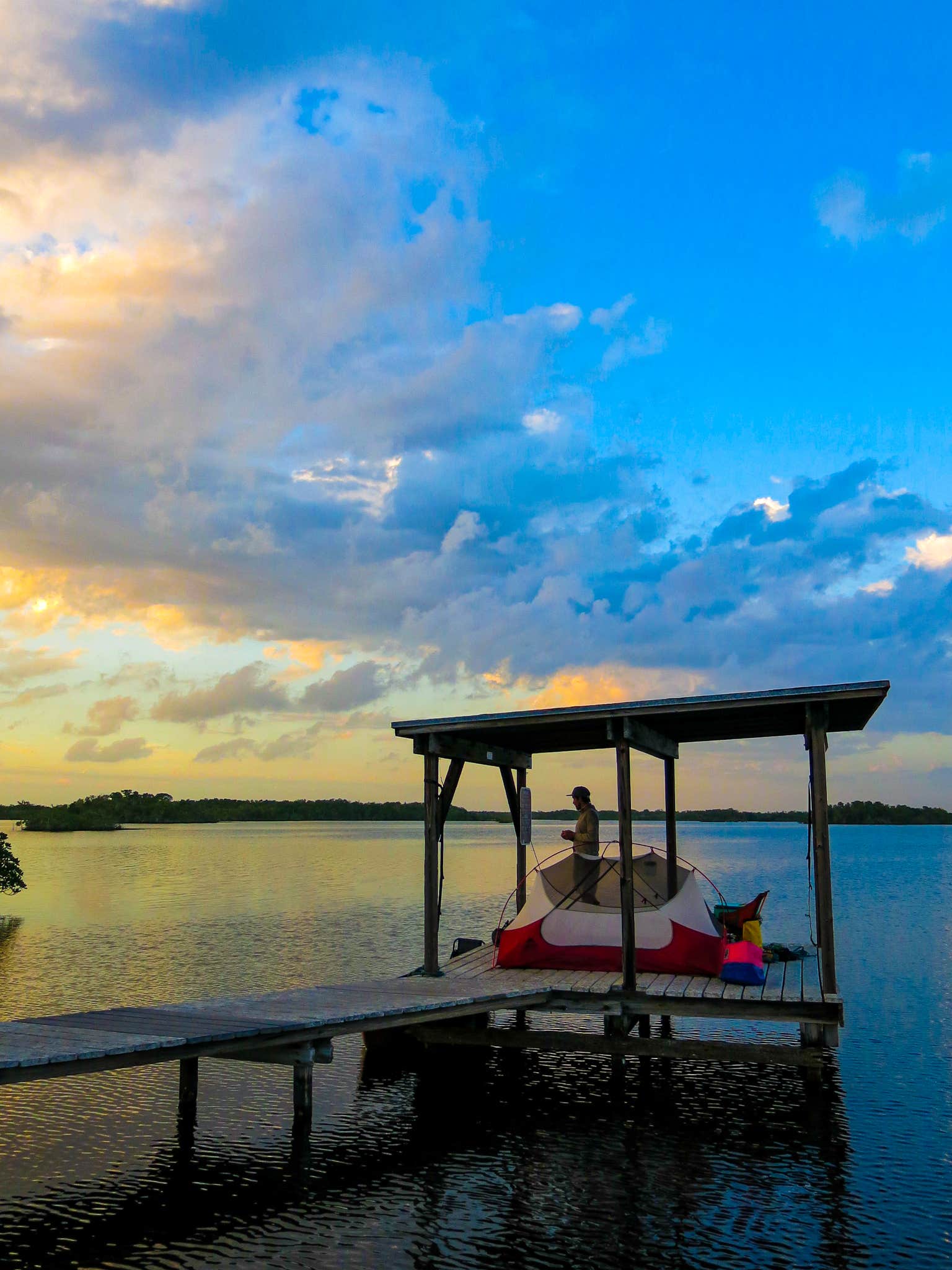 Camper-submitted photo at Backcountry Hells Bay Chickee — Everglades National Park near Palmetto Bay, FL