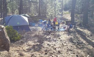 Camping near The Camp: Dispersed Rock Quary, Sunriver, Oregon