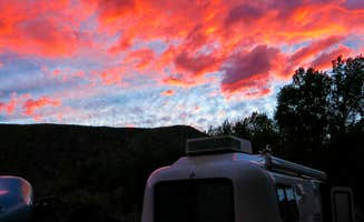 Liz M.'s photo of rv camping at Encampment River Campground — Bureau Of Land Management near Saratoga, WY