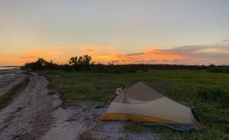 Lorraine's photo of tent camping at Backcountry Clubhouse Beach — Everglades National Park near Islamorada, Village of Islands, FL