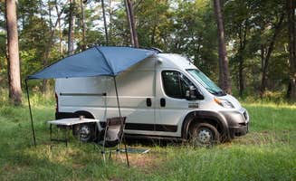 VanpeDiem D.'s photo of a dispersed camping area at Neches Bluff Overlook Campground near Diboll, TX