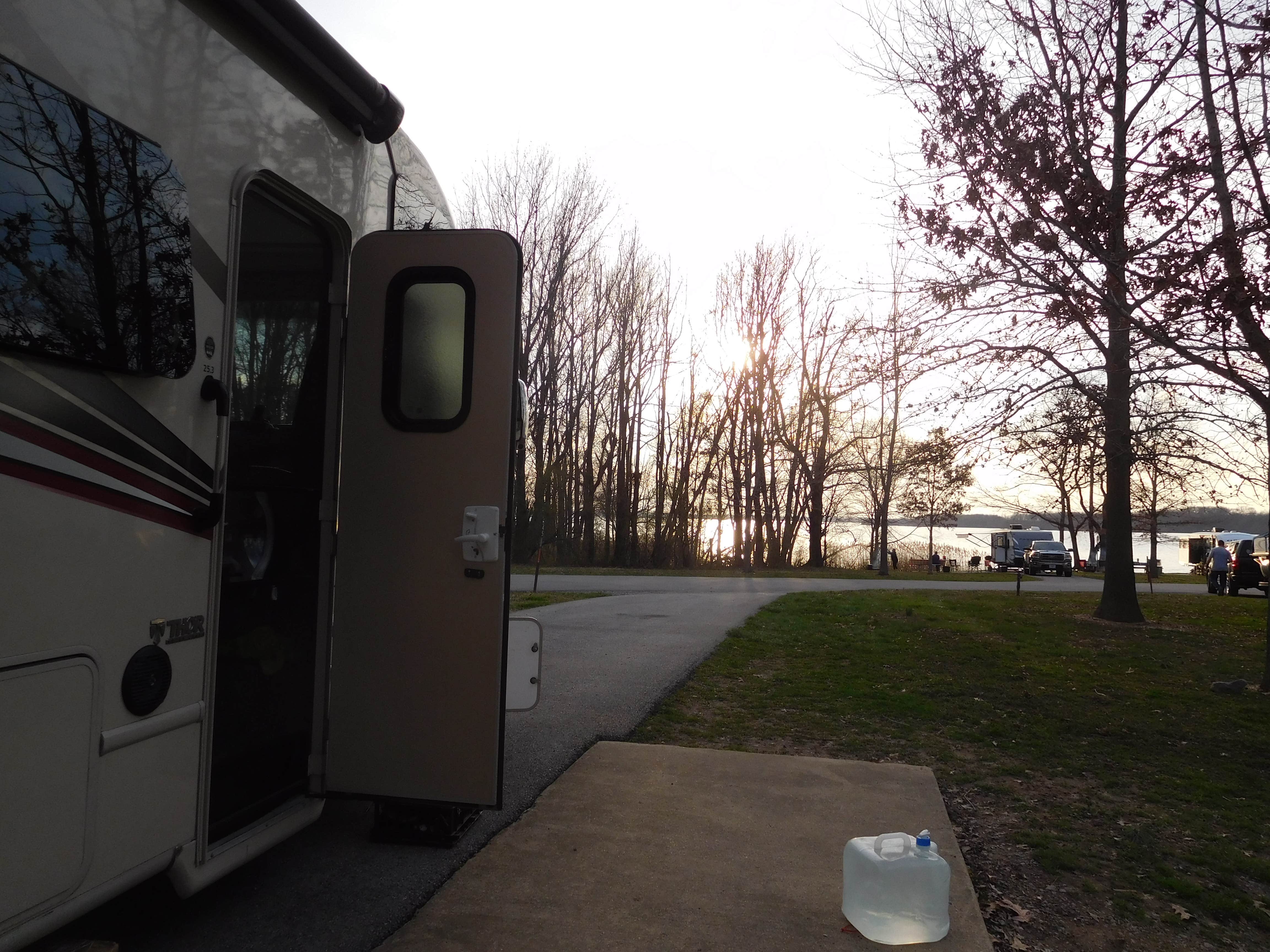Debra M.'s photo of rv camping at Rend Lake Gun Creek Campground near Enfield, IL