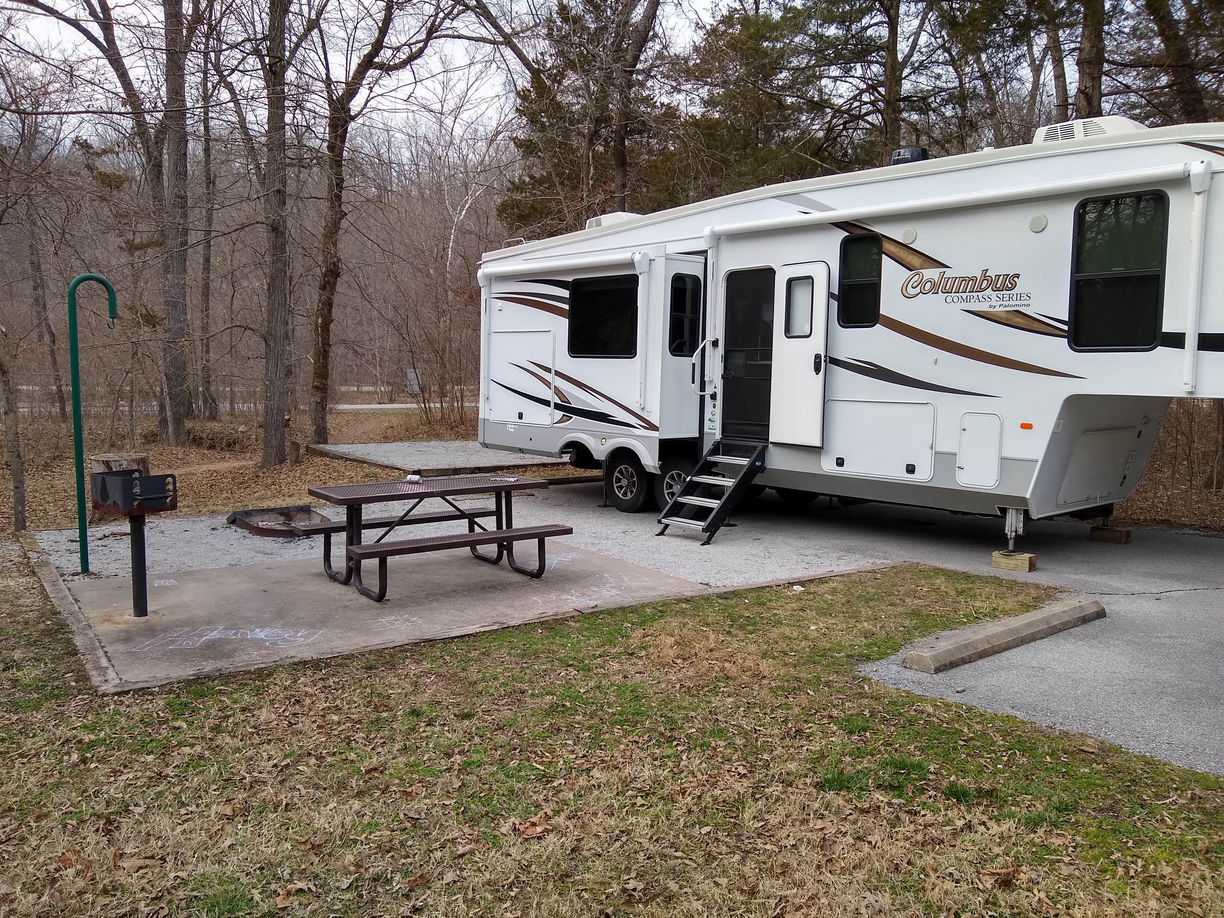 Chris M.'s photo of rv camping at Withrow Springs State Park Campground near Witter, AR