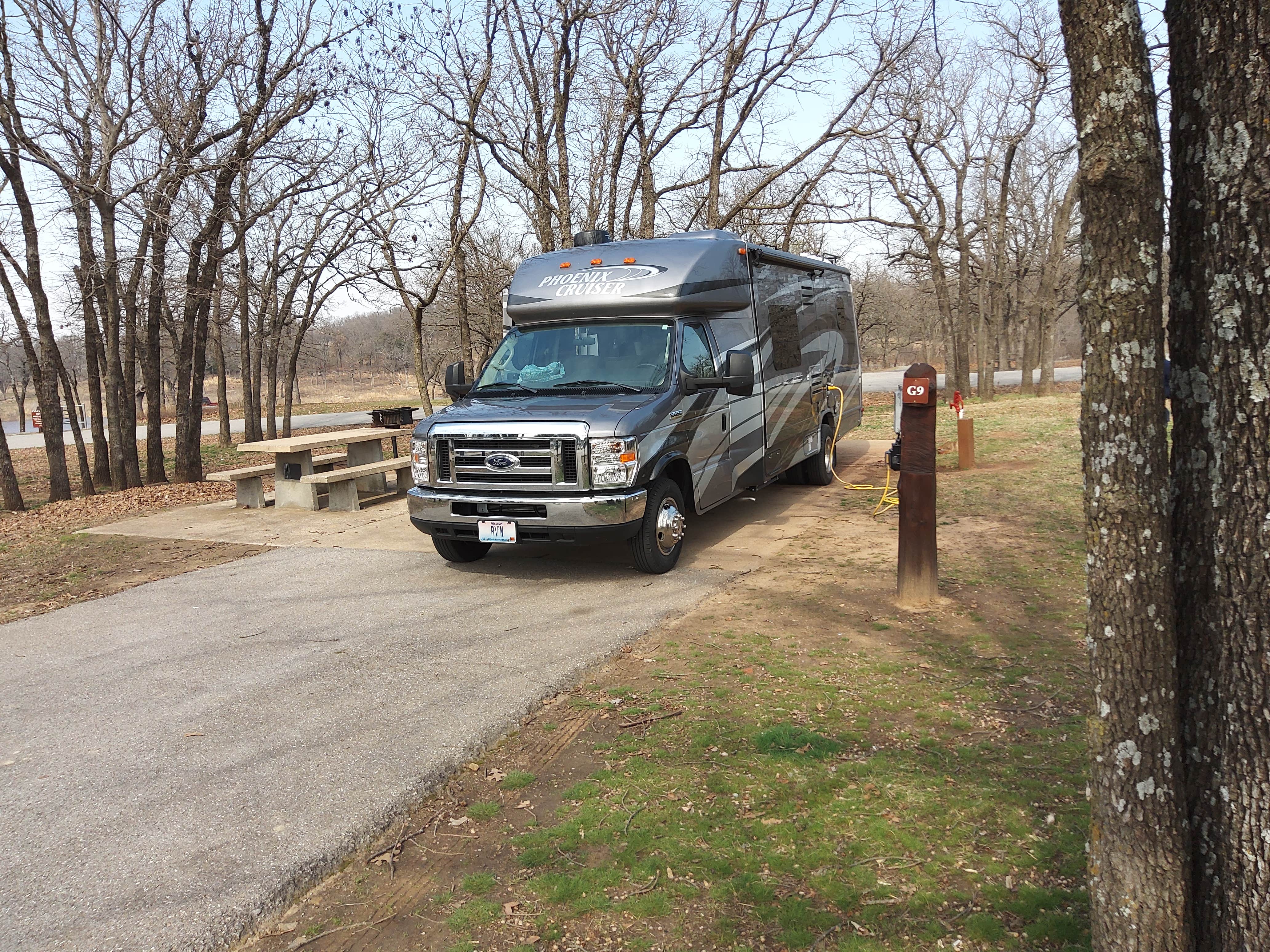 Gary P.'s photo of rv camping at Keystone State Park Campground near Broken Arrow, OK