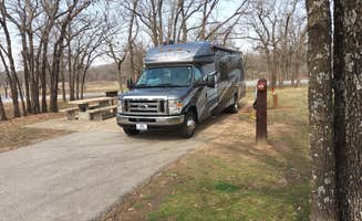 Gary P.'s photo of rv camping at Keystone State Park Campground in Oklahoma