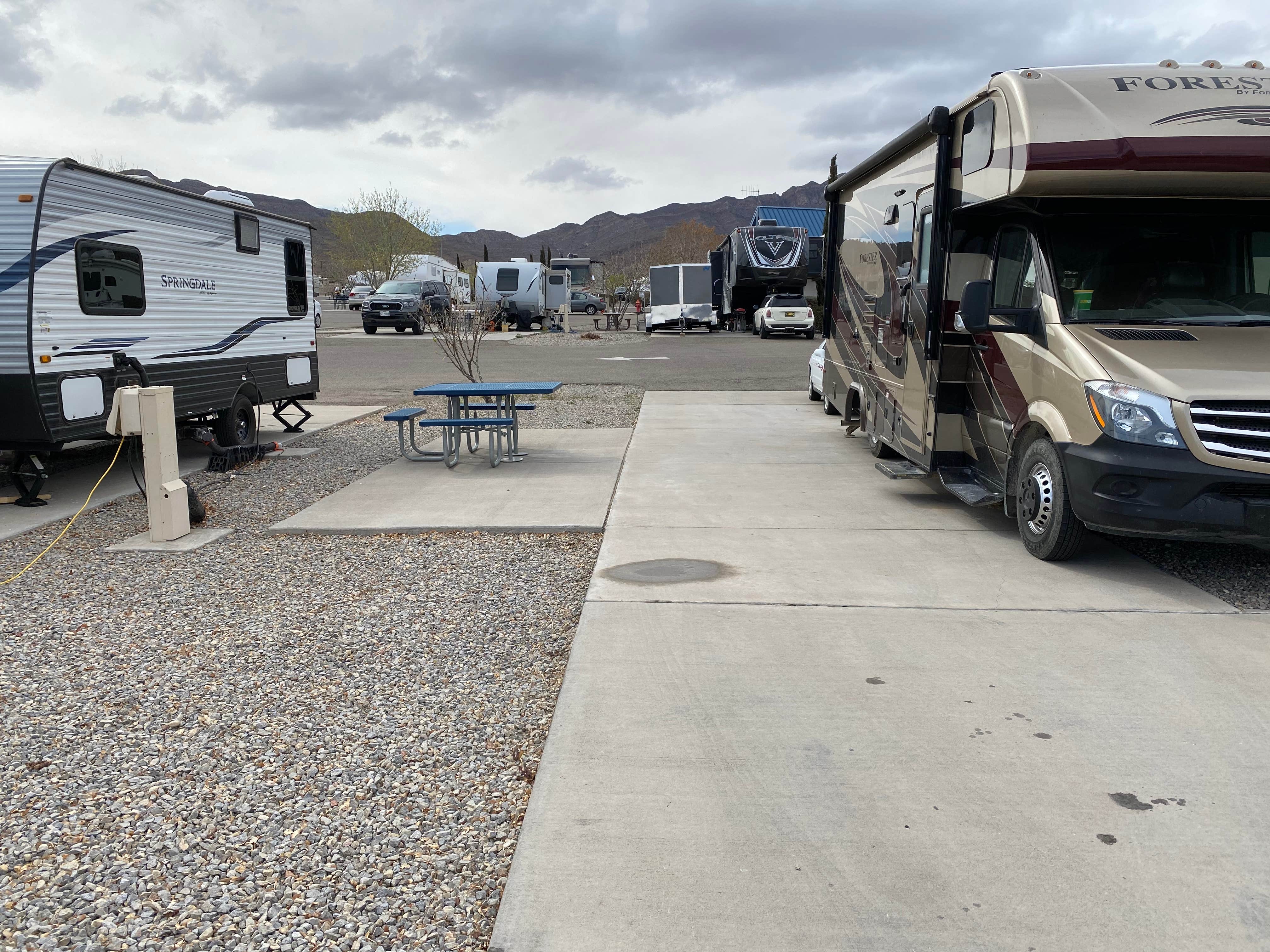 Michael C.'s photo of rv camping at Fort Bliss RV Park near Anthony, TX