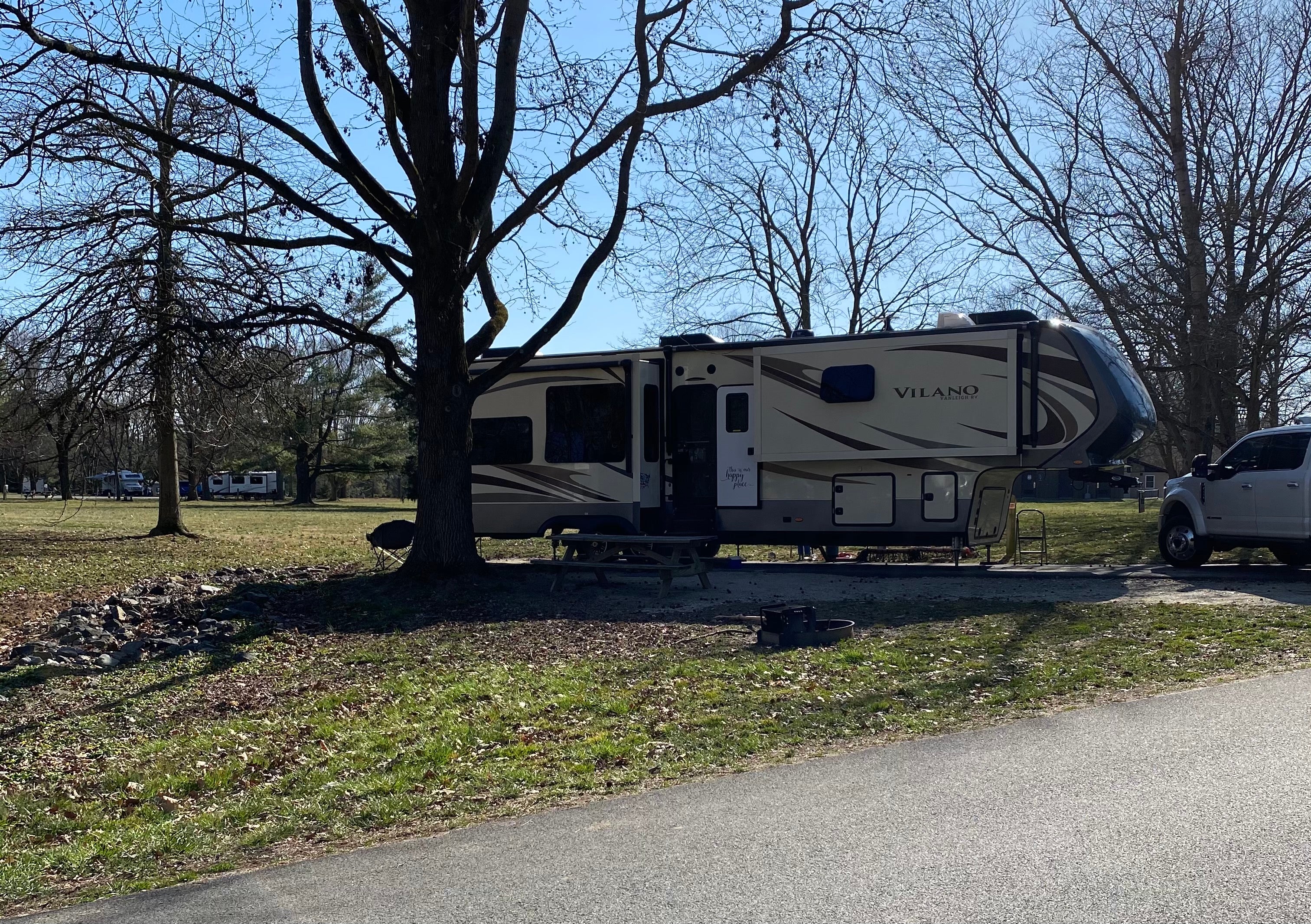 Camper submitted image from Lums Pond State Park - 1