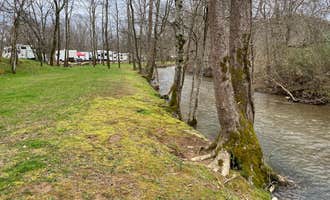 Camping near Cove Mountain RV Resort: Up the Creek RV Camp, Pigeon Forge, Tennessee